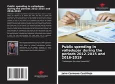 Portada del libro de Public spending in valledupar during the periods 2012-2015 and 2016-2019