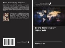 Buchcover von Sobre democracia y monarquía