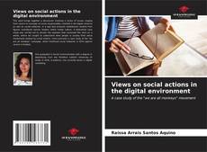 Couverture de Views on social actions in the digital environment