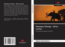 Planetary Therapy - Africa version kitap kapağı