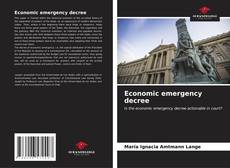 Buchcover von Economic emergency decree