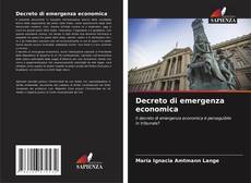 Couverture de Decreto di emergenza economica