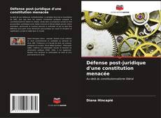 Bookcover of Défense post-juridique d'une constitution menacée