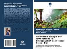 Copertina di Trophische Biologie der Ichthyofauna im Einzugsgebiet des Flusses Peixe - Boi