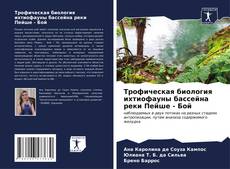 Buchcover von Трофическая биология ихтиофауны бассейна реки Пейше - Бой