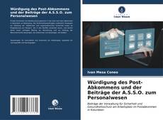 Bookcover of Würdigung des Post-Abkommens und der Beiträge der A.S.S.O. zum Personalwesen