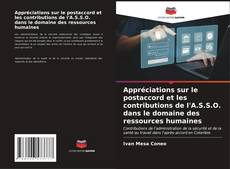 Bookcover of Appréciations sur le postaccord et les contributions de l'A.S.S.O. dans le domaine des ressources humaines