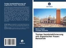 Bookcover of Tonige Sandstabilisierung mit organischer Faser: Reisstroh