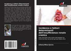 Bookcover of Incidenza e fattori determinanti dell'insufficienza renale cronica