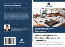 Capa do livro de Qualität des öffentlichen Dienstes und Einhaltung der Steuerpflicht 