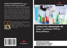 Buchcover von CATALYTIC BEHAVIOR OF V2O5 / Cu3(PO4)2 and Ni-Mo/Cu3(PO4)2