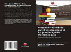 Buchcover von Principales difficultés dans l'enseignement et l'apprentissage des mathématiques