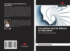 Corruption and its Effects on Education kitap kapağı