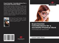 Experimental. Considerations for a successful Practical Work的封面