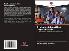 Droit administratif et iusphilosophie kitap kapağı