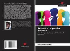 Capa do livro de Research on gender violence 