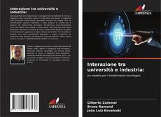 Обложка Interazione tra università e industria: