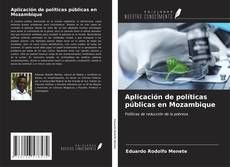 Buchcover von Aplicación de políticas públicas en Mozambique