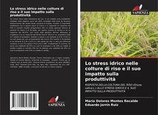 Buchcover von Lo stress idrico nelle colture di riso e il suo impatto sulla produttività