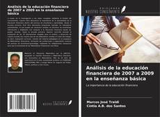 Portada del libro de Análisis de la educación financiera de 2007 a 2009 en la enseñanza básica