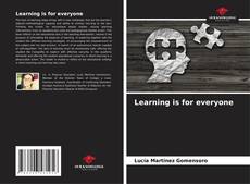 Buchcover von Learning is for everyone
