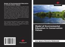 Portada del libro de Model of Environmental Education in Conservation Values