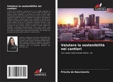 Capa do livro de Valutare la sostenibilità nei cantieri 