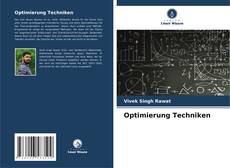 Capa do livro de Optimierung Techniken 