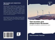Buchcover von Три вызова для энергетики Испании: