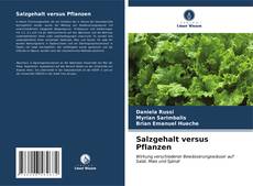 Salzgehalt versus Pflanzen kitap kapağı