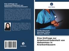 Capa do livro de Eine Umfrage zur Arbeitszufriedenheit von Hebammen in Krankenhäusern 