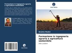 Formazione in ingegneria agraria e agricoltura sostenibile kitap kapağı