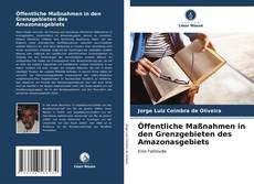 Öffentliche Maßnahmen in den Grenzgebieten des Amazonasgebiets kitap kapağı