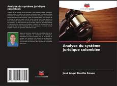 Analyse du système juridique colombien的封面
