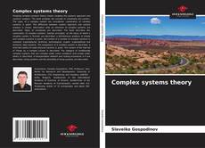 Complex systems theory kitap kapağı