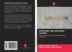 Capa do livro de Perceção das pessoas surdas 