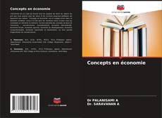 Concepts en économie kitap kapağı