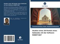 Buchcover von Studien eines 2D-Portals eines Gebäudes mit der Software ROBOT-BAT