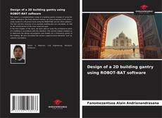 Capa do livro de Design of a 2D building gantry using ROBOT-BAT software 