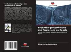 Buchcover von Evolution géotectonique des formations de Rapale