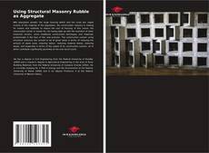 Buchcover von Using Structural Masonry Rubble as Aggregate