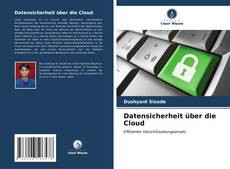 Borítókép a  Datensicherheit über die Cloud - hoz