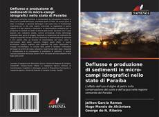 Capa do livro de Deflusso e produzione di sedimenti in micro-campi idrografici nello stato di Paraíba 