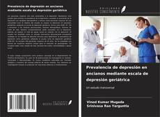 Capa do livro de Prevalencia de depresión en ancianos mediante escala de depresión geriátrica 