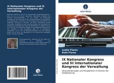 Buchcover von IX Nationaler Kongress und III Internationaler Kongress der Verwaltung