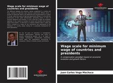 Buchcover von Wage scale for minimum wage of countries and presidents