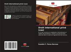 Portada del libro de Droit international privé (cas)