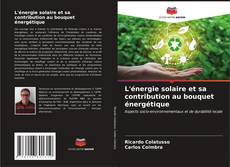 Bookcover of L'énergie solaire et sa contribution au bouquet énergétique