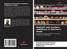 Capa do livro de Hygienic and sanitary conditions in butcher's shops 