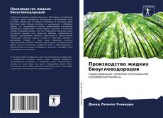 Buchcover von Производство жидких биоуглеводородов